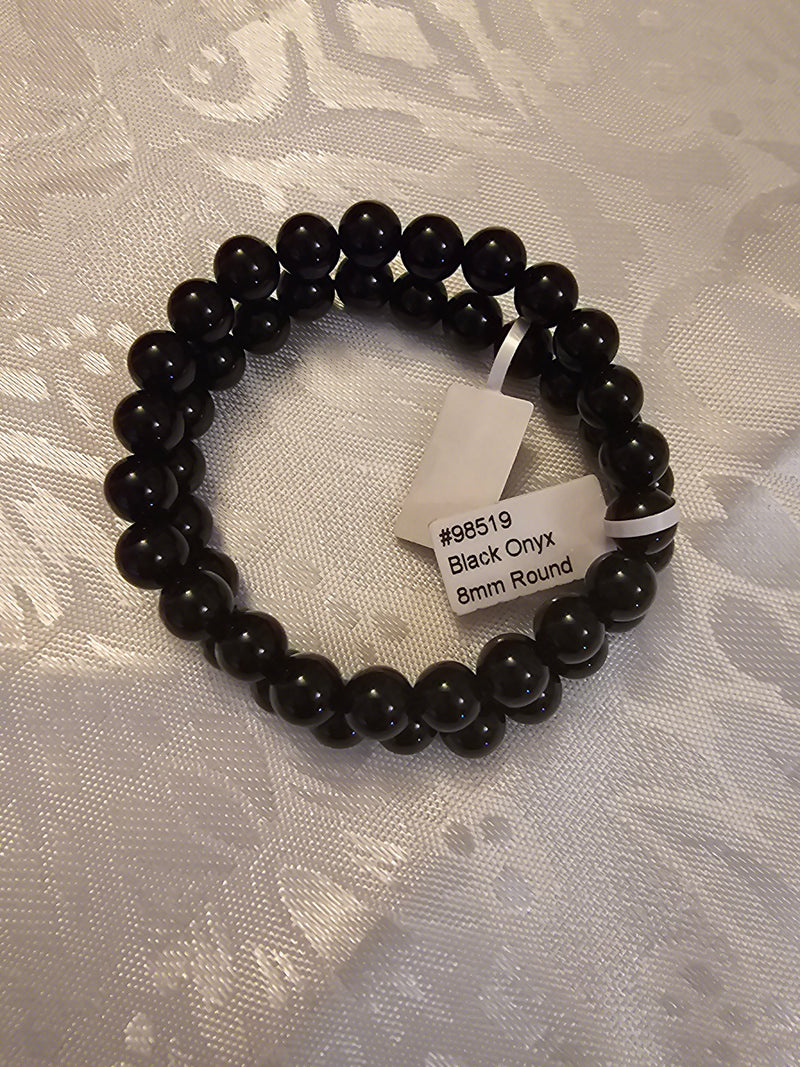Black Onyx 8mm Bracelet