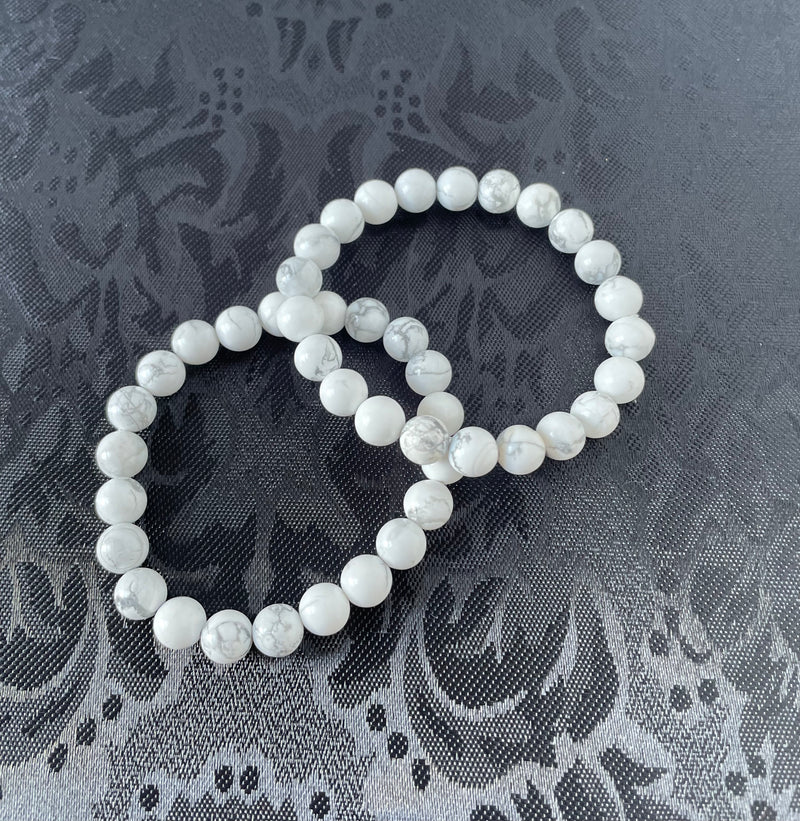 Howlite Bracelet (8mm)