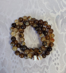 Botswana or Brown Agate Bracelet (8mm)