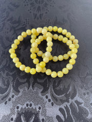 Lemon Jade Bracelet (8mm)